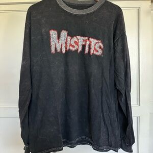 Misfits Graphic Long Sleeve Shirt
